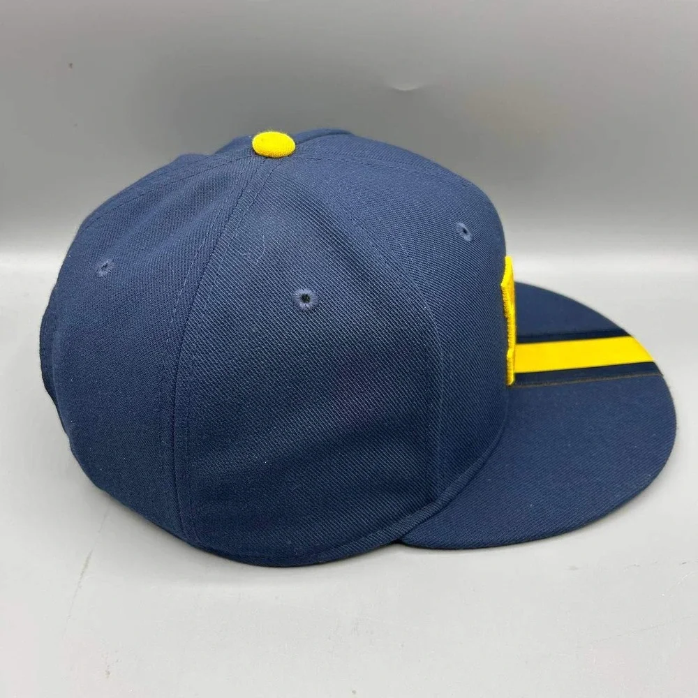 Air Jordan x Michigan Wolverines Hat Men Blue NCAA Jumpman‎ Snap Back Cap